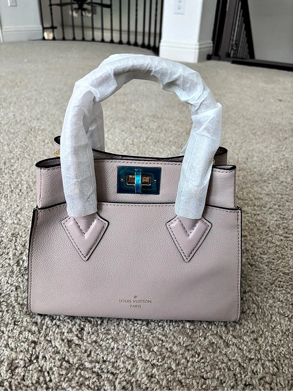 NEW Tan & Brown Leather Purse